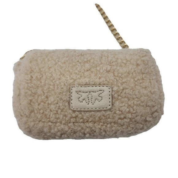 Pinko Beige Embellished Mini Crossbody Bag - Picture 2 of 9